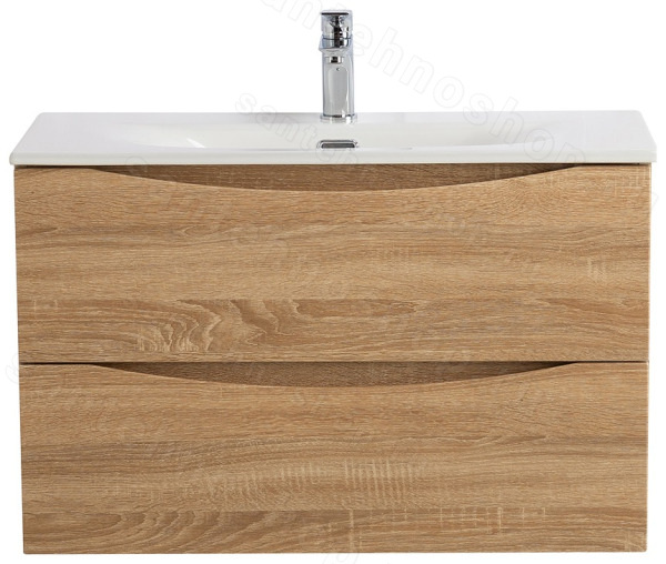 Тумба под раковину BelBagno Marino-Cer-Mini MARINO-CER-MINI-800-2C-SO-WO-P 79,6x39 подвесная, Белы