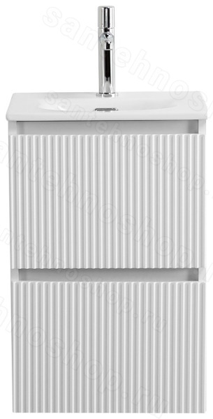 Тумба под раковину BelBagno Uno-Mini UNO-MINI-400-2C-SO-BO 40x40,5 подвесная, Белый матовый (Bianc