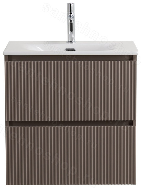 Тумба под раковину BelBagno Uno-Mini UNO-MINI-600-2C-SO-СO 60x39,5 подвесная, бежевый матовый