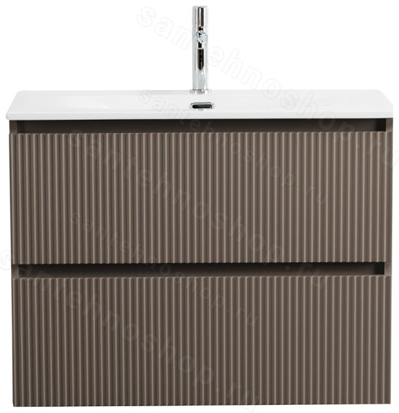 Тумба под раковину BelBagno Uno-Mini UNO-MINI-800-2C-SO-СO 80x39,5 подвесная, бежевый матовый