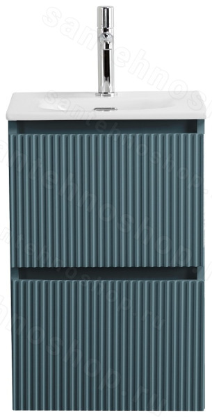 Тумба под раковину BelBagno Uno-Mini UNO-MINI-400-2C-SO-AO 40x40,5 подвесная, Голубой Матовый