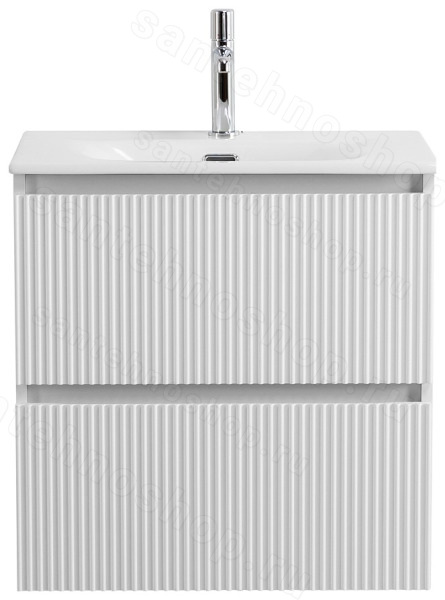 Тумба под раковину BelBagno Uno UNO-700-2C-SO-BO 70x45,5 подвесная, Белый матовый (Bianco Opaco)