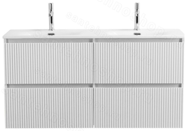 Тумба под раковину BelBagno Uno UNO-1200-4C-SO-BO 120x45,5 подвесная, Белый матовый (Bianco Opaco)
