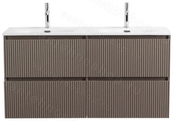 Тумба под раковину BelBagno Uno UNO-1200-4C-SO-СO 120x45,5 подвесная, бежевый матовый