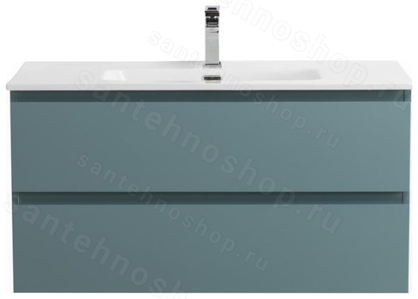 Тумба под раковину BelBagno Kraft KRAFT-900-2C-SO-AO 90x45,5 подвесная, Голубой Матовый