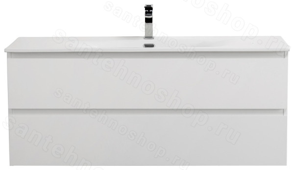Тумба под раковину BelBagno Kraft KRAFT-1200-2C-SO-BO 120x45,5 подвесная, Белый матовый (Bianco Op