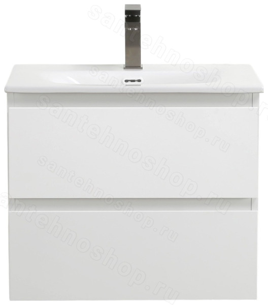 Тумба под раковину BelBagno Kraft KRAFT-600-2C-SO-BO 60x45,5 подвесная, Белый матовый (Bianco Opac