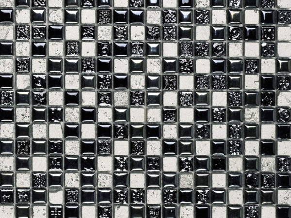 Мозаика L´Antic Colonial Mosaics Air Black&Silver Decor