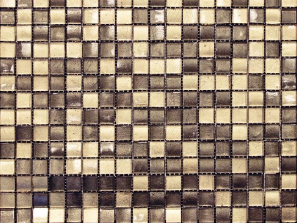 Мозаика L´Antic Colonial Mosaics Glass Arabia Mix Brown Goldia