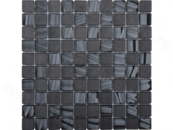 Мозаика L´Antic Colonial Mosaics Glass Armour Black