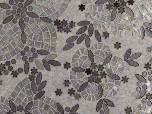Мозаика L´Antic Colonial Mosaics Atelier Floral Grey
