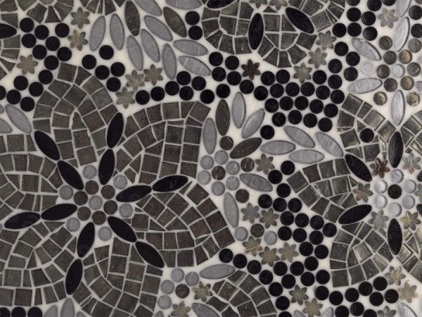 Мозаика L´Antic Colonial Mosaics Atelier Floral Black