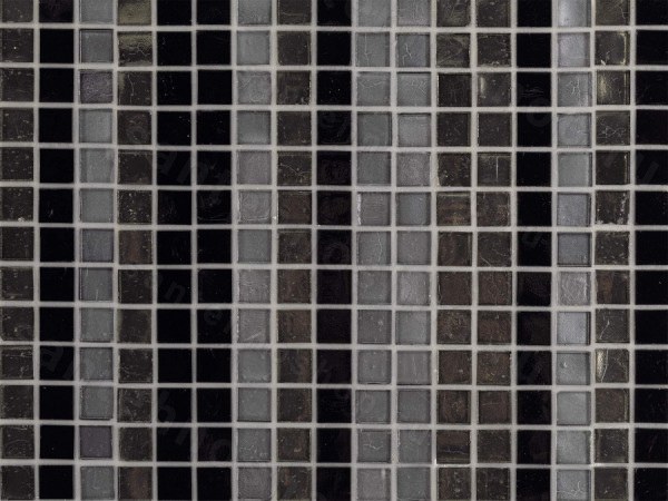 Мозаика L´Antic Colonial Mosaics Atelier Minimal Dark Blackark