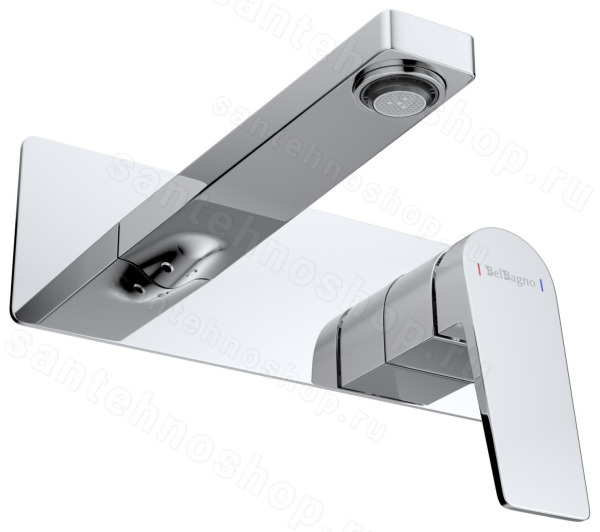Смеситель для раковины BelBagno Ardente ARDENTE-BLVM-CRM-W0 встраиваемый, хром