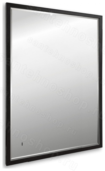 Зеркало с подсветкой Abber See AG6110SC-0.65 65x90, черный