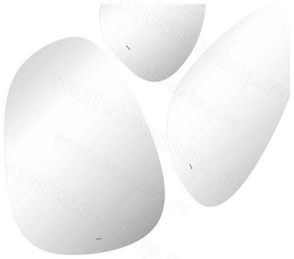 Зеркало с подсветкой Abber Teil AG6503S 109.8x110,5