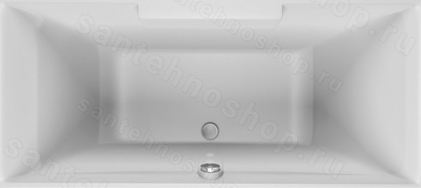 Акриловая ванна Relisan Дунай ппу Гл000023025 180x80, белая 180x80, белая