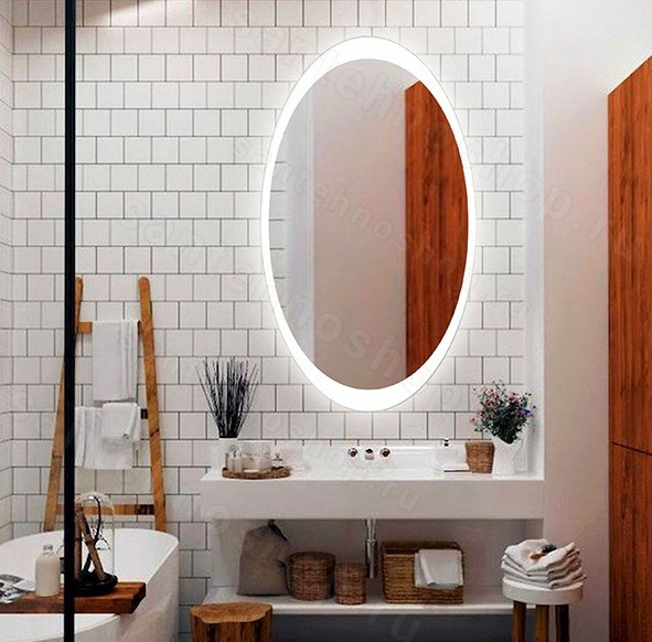 Зеркало с подсветкой Relisan KASANDRA Гл000024393 60x105