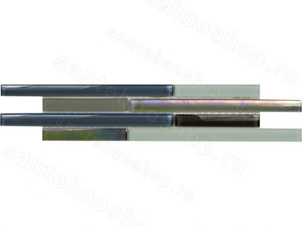 Мозаика L´Antic Colonial Mosaics Glacier Listel Metallic Cremas