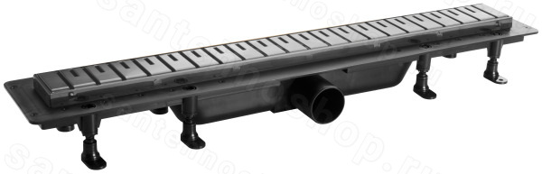Душевой лоток Plastbrno SZH840M 46 см, графит