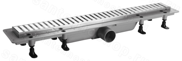 Душевой лоток Plastbrno SZH3650 65 см, хром