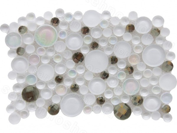 Мозаика L´Antic Colonial Mosaics Glacier Moon Diamond White Diamond