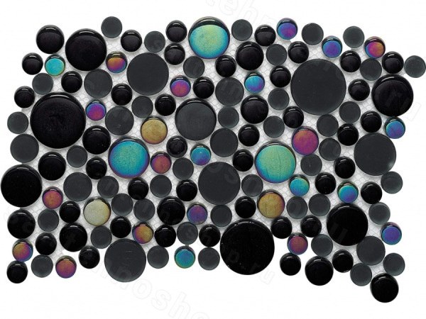 Мозаика L´Antic Colonial Mosaics Glacier Moon Metallic Blackoon Metallic