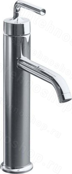 Смеситель для раковины Jacob Delafon Purist E14404-4A-CP высокий, хром