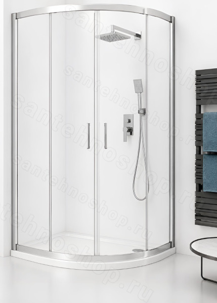 Душевой уголок Riho Hamar 2.0 R309 G007002123 90x90, профиль хром 90x90, профиль хром