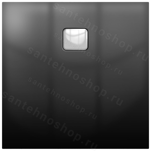 Душевой поддон Riho Basel 412 D005017065 90x90 акриловый, черный глянец 90x90 акриловый, черный глянец