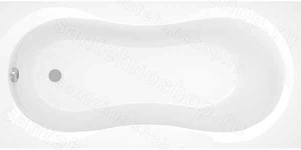 Акриловая ванна Alba Spa Miami BПP0250300100 170x75, белая 170x75, белая