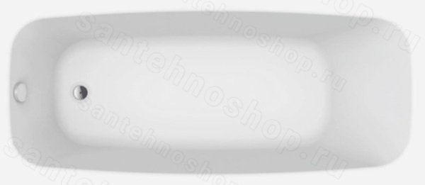Акриловая ванна Alba Spa Sevilla BПP0170100100 180x80, белая 180x80, белая