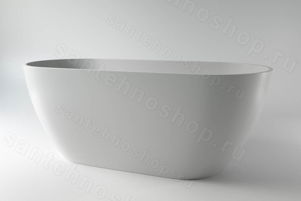 Ванна HOLBI Venus 1.01.001.11.1 168x80 из искусственного камня, белая матовая 168x80 из искусственного камня, белая матовая