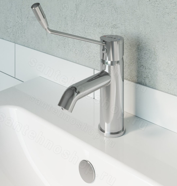 Смеситель для раковины VitrA Minimax S A42312WSA, хром