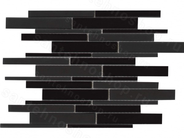 Мозаика L´Antic Colonial Mosaics Urban Mini Strip Black Strip