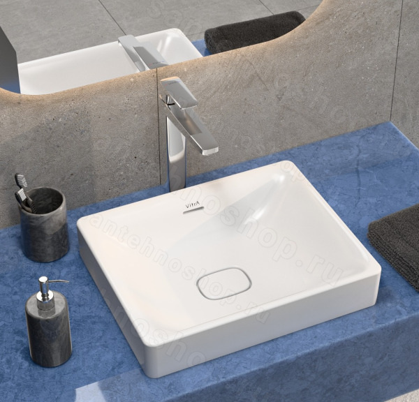 Смеситель для раковины VitrA Root Square A42733EXP высокий, хром
