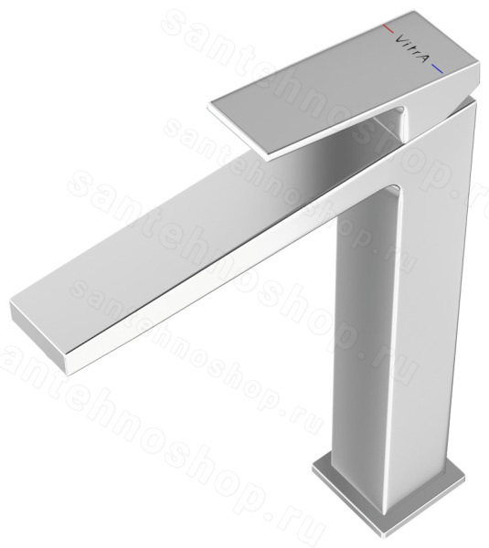 Смеситель для раковины VitrA Minimax Square A43724EXP высокий, хром