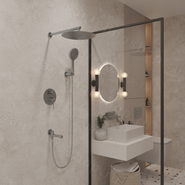 Душевая система Oliveeka Y OL-939017-CR встраиваемая, хром