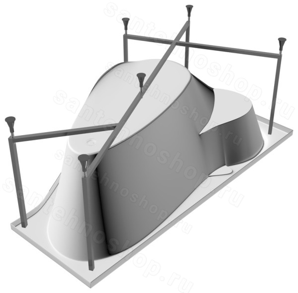 Каркас для ванны Relisan Isabella Гл000011155 170x90 стальной