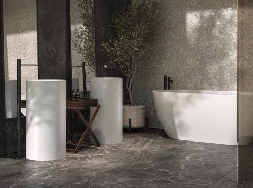 Раковина HOLBI ANDROMEDA 44x44, бетон