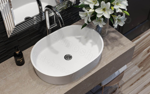 Раковина HOLBI ARIEL 55x40, окраска по RAL снаружи