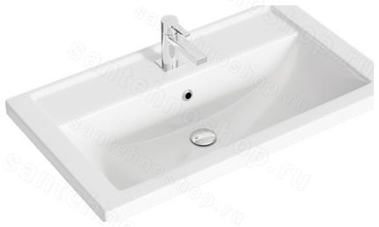 Тумба с раковиной Aqwella Фарго FRG0108DB 81x46 подвесная, дуб балтийский
