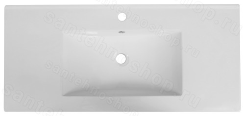 Раковина Oliveeka S100 100x46, белая