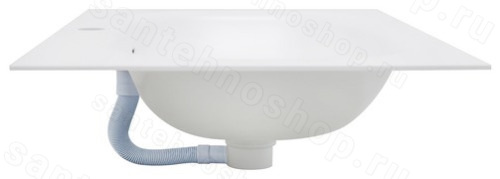 Раковина Oliveeka M115W70 70x46, белая матовая 70x46, белая матовая