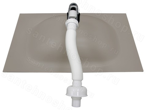 Раковина Oliveeka M115G80 80x46, темно-серая 80x46, темно-серая