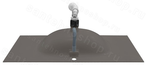 Раковина Oliveeka M115B100 100x46, темно-коричневая 100x46, темно-коричневая