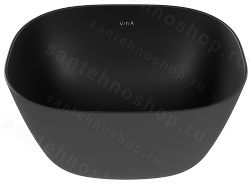 Накладная раковина VitrA Plural 45x38, черная матовая
