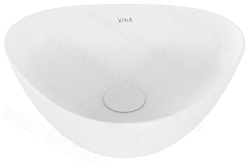 Накладная раковина VitrA Plural 47x40, белая матовая