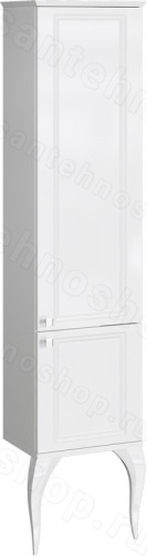 Шкаф-пенал Aqwella Ладонна LAD0504W 40x185, белый