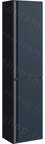 Шкаф-пенал Aqwella Пьюр PUR0535GRM 35x140, серый